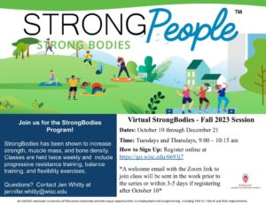Virtual StrongBodies – Fall 2023 Session
